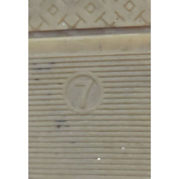 Tory Burch Awning Stripe Canvas Espadrille Sandal Size 7 - Picture 6 of 8